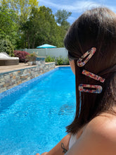 Carica l'immagine nel visualizzatore di Gallery, Daria colored Hair clips
