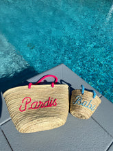 Carica l'immagine nel visualizzatore di Gallery, Daria customized straw bag with rope handle